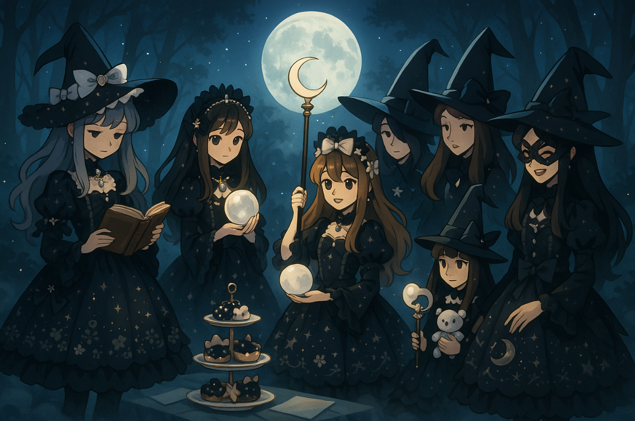 🌙 Moonlit Masquerade: A Lolita Night of Mystery, Elegance & Enchantment 🎭