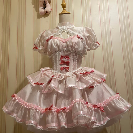 Lolita Sweetheart Ballet Spring/Summer Sweet Dress Suspender Skirt Princess LO Dress