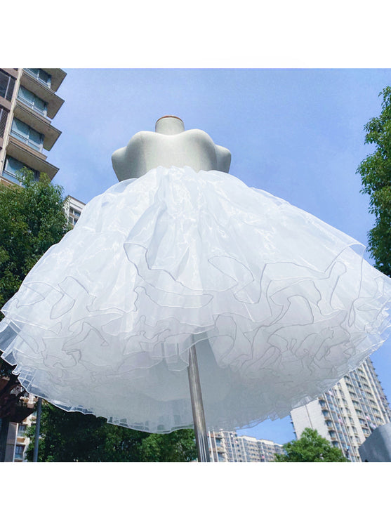 Lolita Petticoat Four-Layer Daily Puffy No-Bone Cloud Dress Support