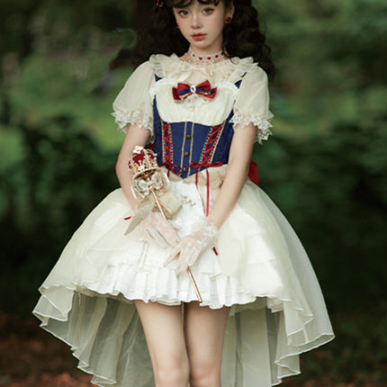 Sweet Snow White Princess JSK Lolita Dress Skirt for Tea Party