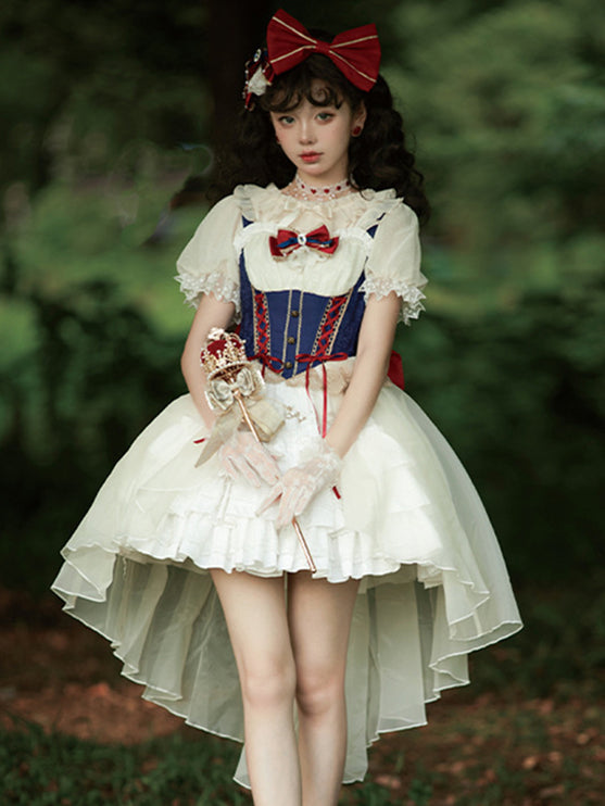 Sweet Snow White Princess JSK Lolita Dress Skirt for Tea Party