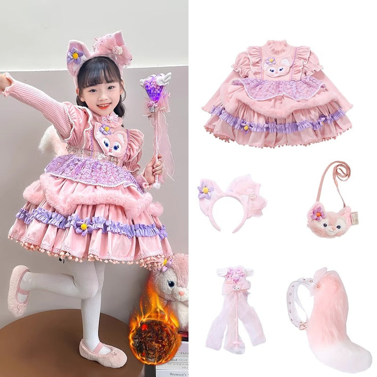 LinaBell Lolita Princess Dress for Girls & Children's Birthday Dress