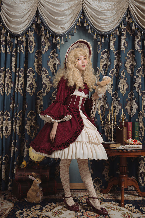 Classic Rococo Lolita Dress – Perfect for Victorian Tea Parties