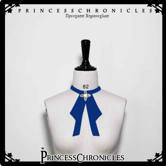 Pointed Collar Ouji Long Sleeve Lolita Little Prince Klein Blue Shirt