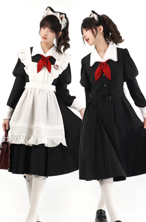 Russian Uniform-inspired Elegance Vintage Dress Uniform Maid Lolita Dress