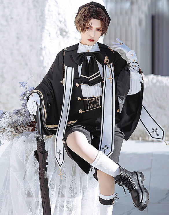 Choir Ouji Fashion Lolita Gothic Cross Ouji Outfit