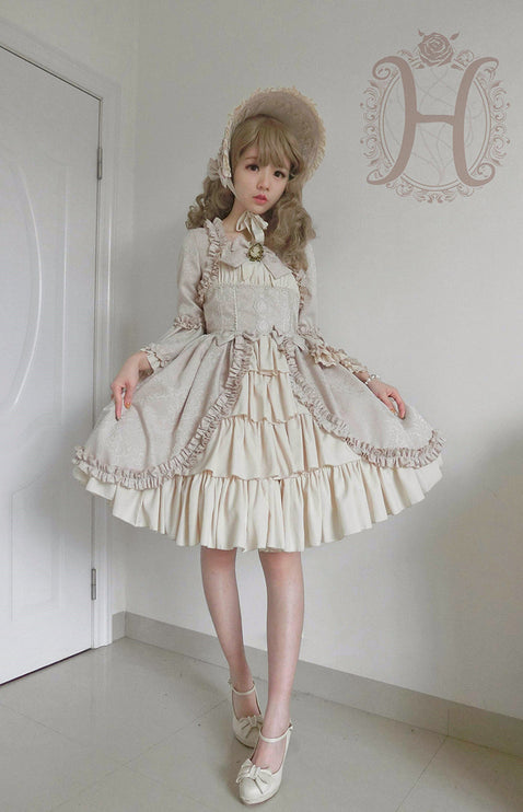 Classic Rococo Lolita Dress – Perfect for Victorian Tea Parties