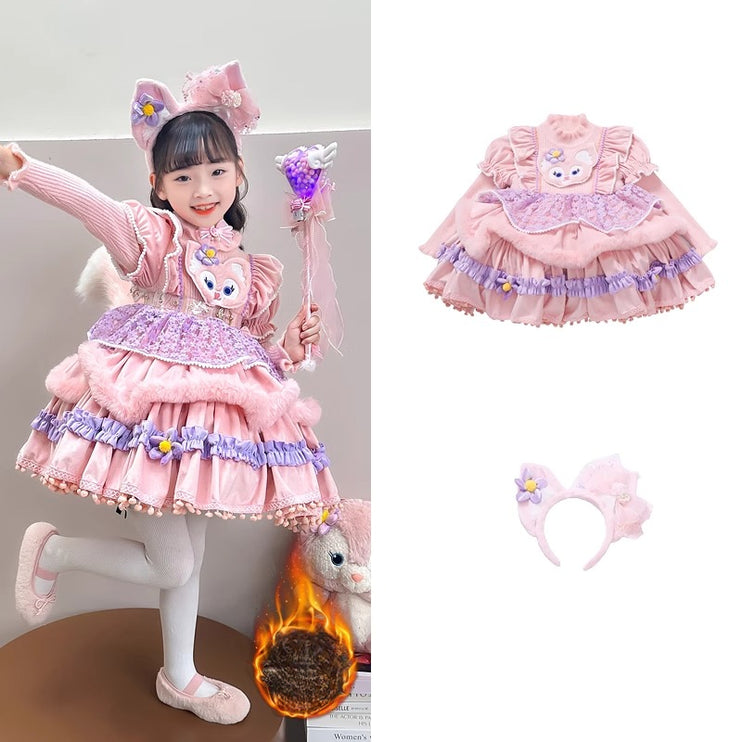 LinaBell Lolita Princess Dress for Girls & Children's Birthday Dress