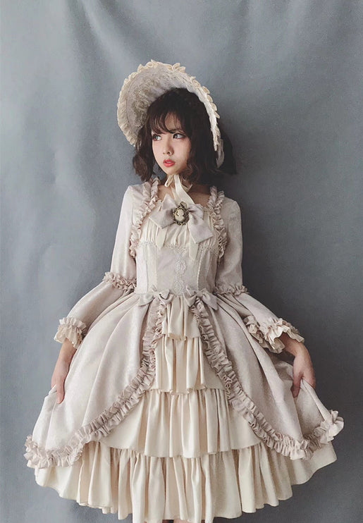 Classic Rococo Lolita Dress – Perfect for Victorian Tea Parties