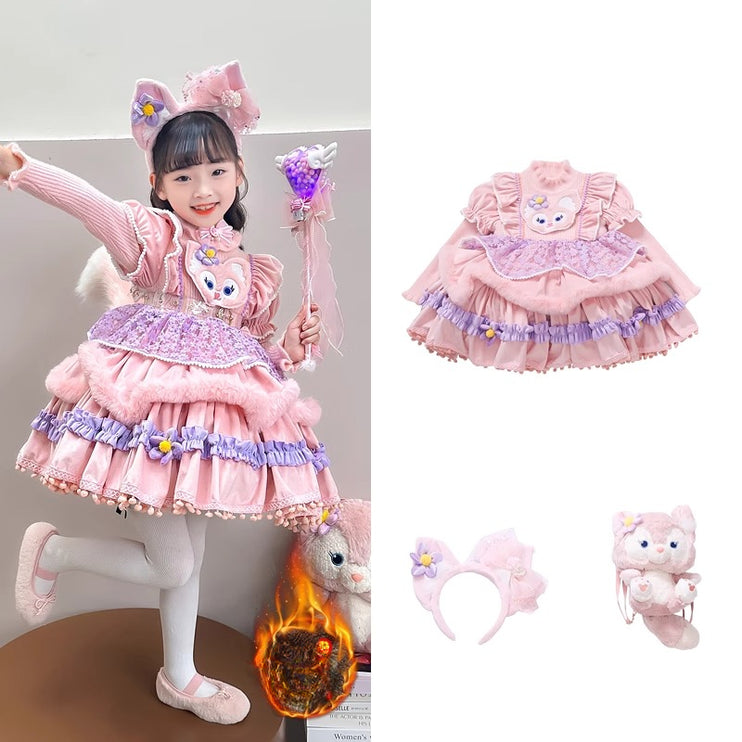 LinaBell Lolita Princess Dress for Girls & Children's Birthday Dress