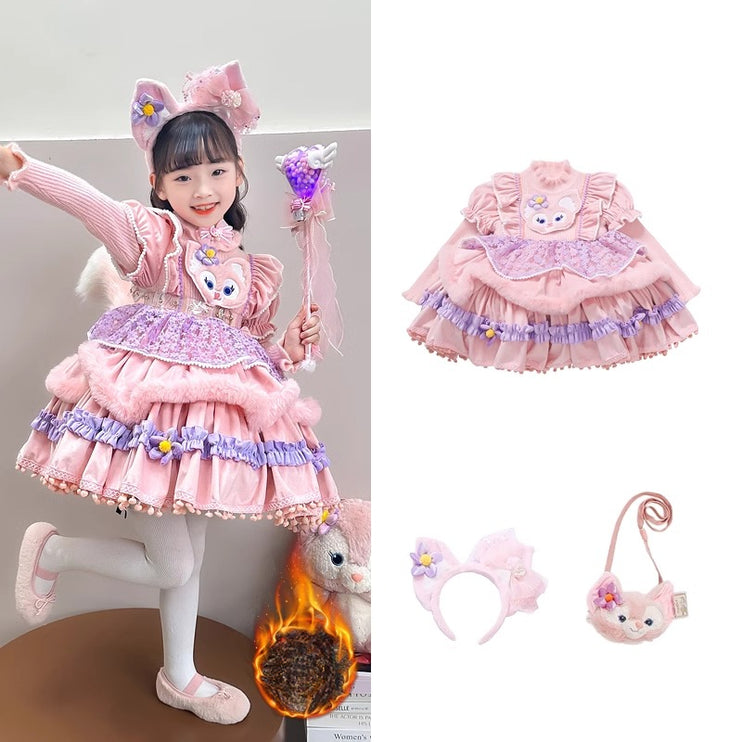 LinaBell Lolita Princess Dress for Girls & Children's Birthday Dress
