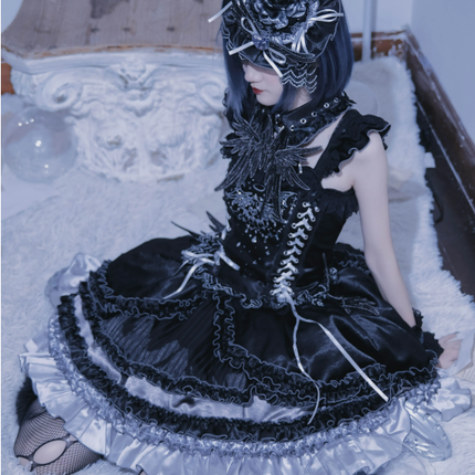 Gothic Lolita Dress: Exquisite Lace, Tiered Ruffles and Timeless Elegance