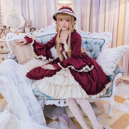 Classic Rococo Lolita Dress – Perfect for Victorian Tea Parties