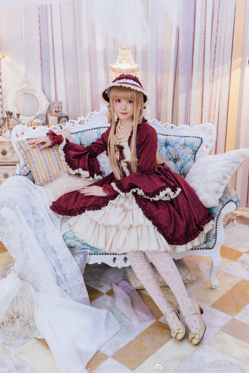 Classic Rococo Lolita Dress – Perfect for Victorian Tea Parties