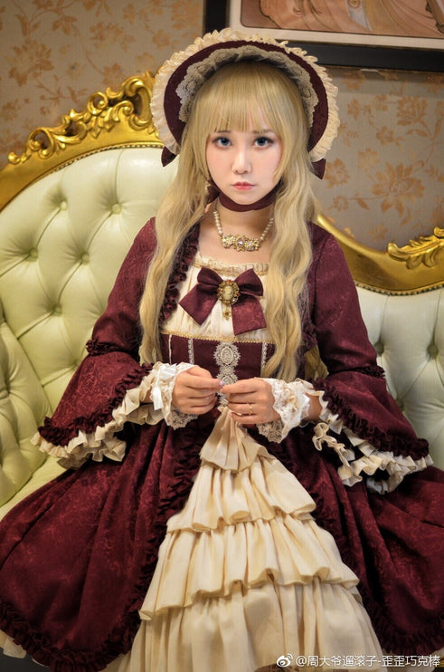 Classic Rococo Lolita Dress – Perfect for Victorian Tea Parties