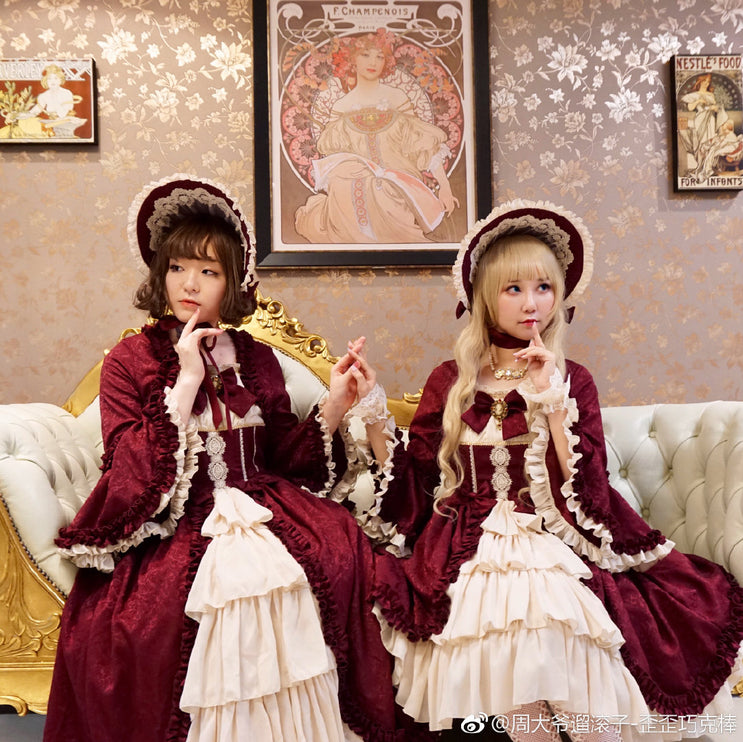 Classic Rococo Lolita Dress – Perfect for Victorian Tea Parties