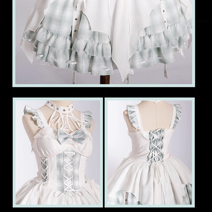 Rockwave Irregular Subculture Plaid JSK Dress