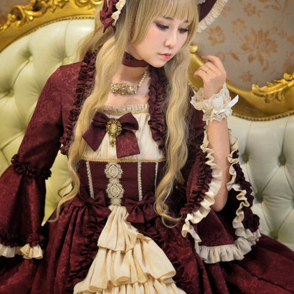 Classic Rococo Lolita Dress – Perfect for Victorian Tea Parties