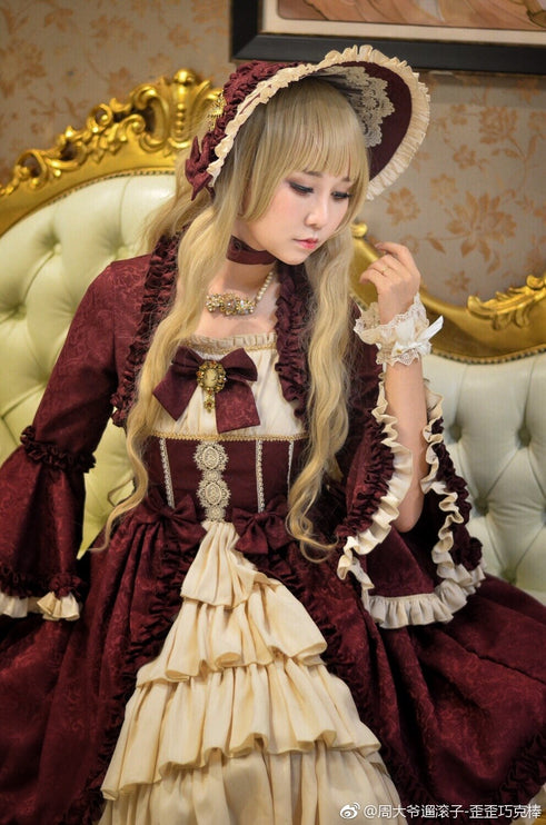 Classic Rococo Lolita Dress – Perfect for Victorian Tea Parties