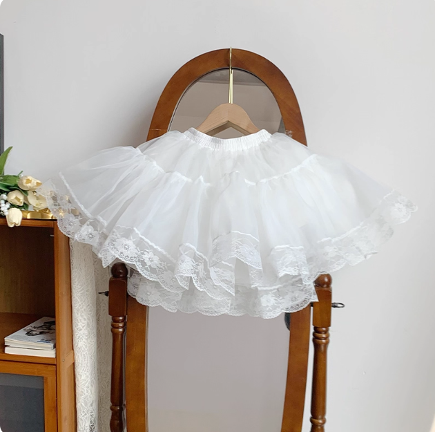 Stage Butterfly Pattern Embroidered Floral Print Natural Flounce Detachable Sleeves OP Lolita Dress