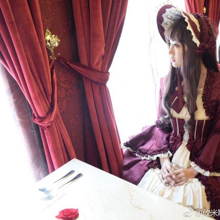 Classic Rococo Lolita Dress – Perfect for Victorian Tea Parties