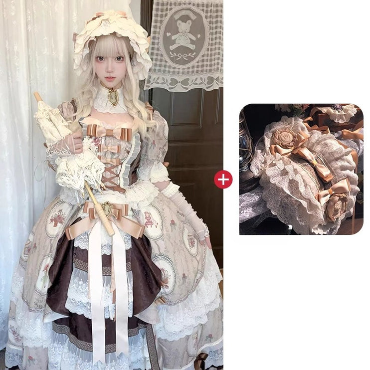 Elegant Classical Lolita dress, castle princess style Lolita dress