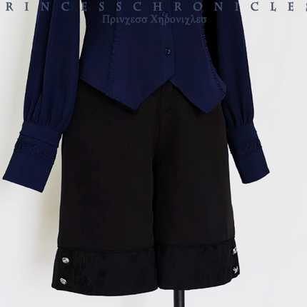 Princess Chronicles Ouji Tuxedo Vest Retro Lolita Prince Tailcoat