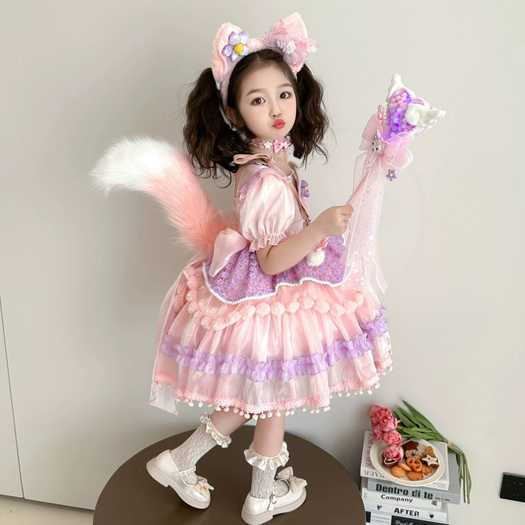 LinaBell Lolita Princess Dress for Girls & Children's Birthday Dress