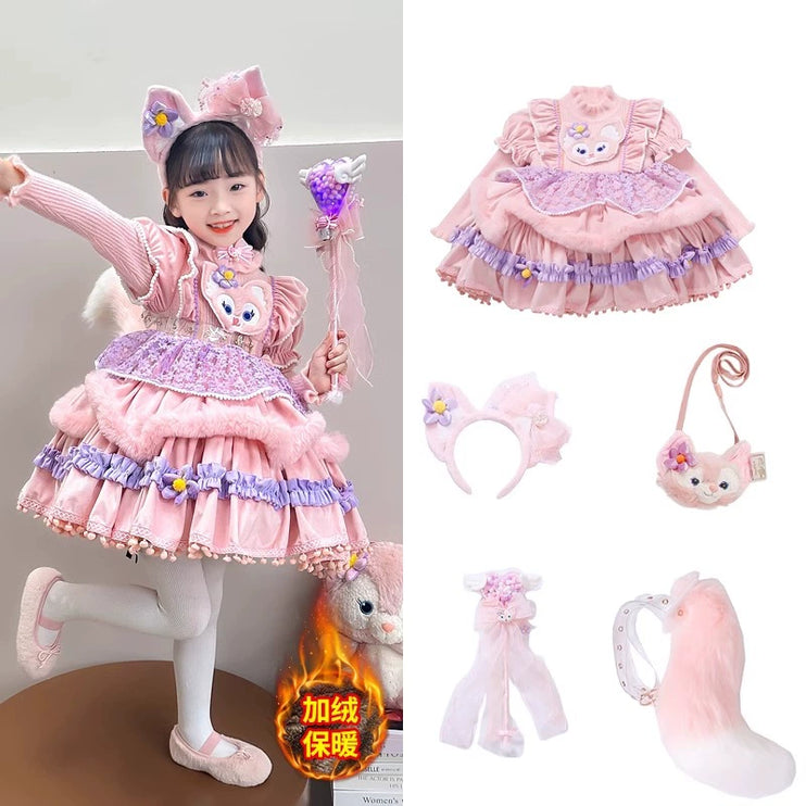 LinaBell Lolita Princess Dress for Girls & Children's Birthday Dress