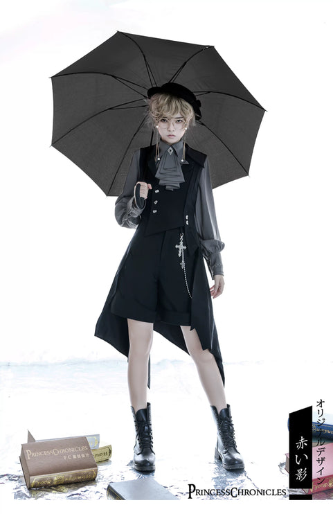 Princess Chronicles Ouji Tuxedo Vest Retro Lolita Prince Tailcoat
