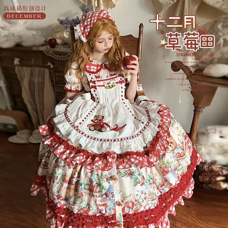 December  Field OP: Elegant CLA Lolita Daily Sweet Dress with Multiple Colors