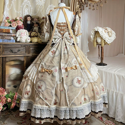Elegant Classical Lolita dress, castle princess style Lolita dress
