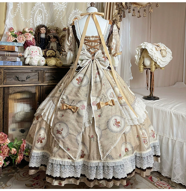 Elegant Classical Lolita dress, castle princess style Lolita dress