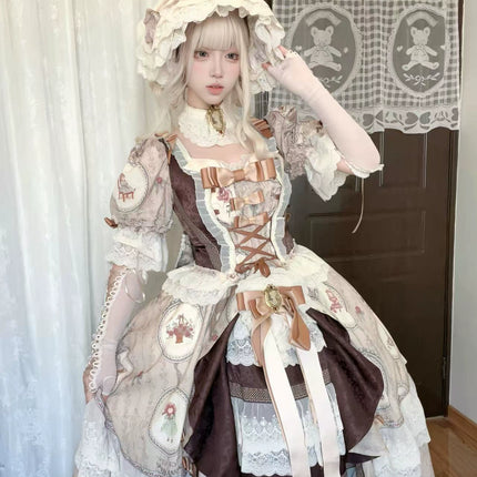 Elegant Classical Lolita dress, castle princess style Lolita dress