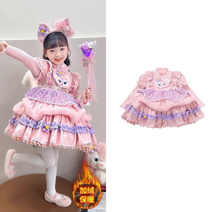 LinaBell Lolita Princess Dress for Girls & Children's Birthday Dress