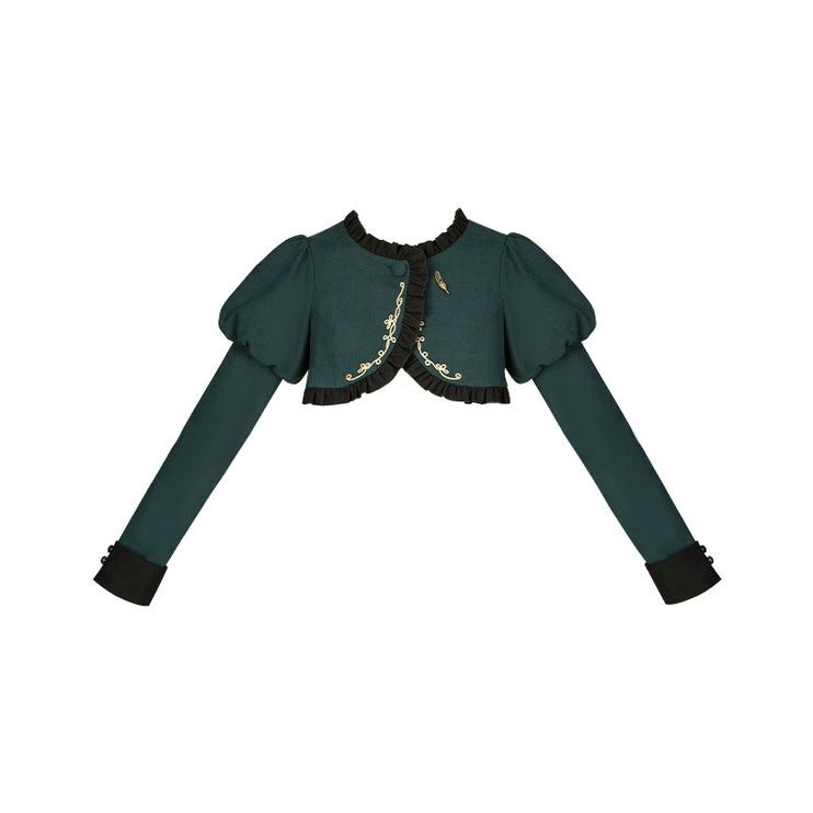 Twin - Set Lolita Dresses with Plaid Pattern and Sweet Bowknots, Ideal for Cosplay and Themed Parties