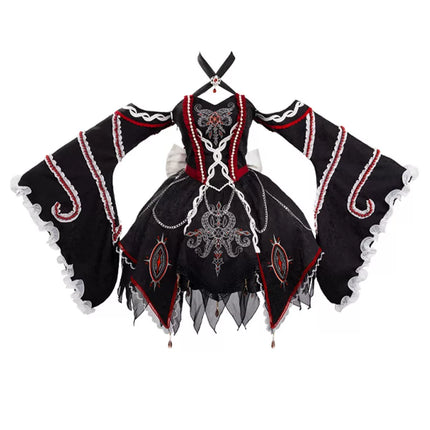 Lolita Phantom Devourer FS Full Set - Cthulhu Dark Gothic Jumper Skirt