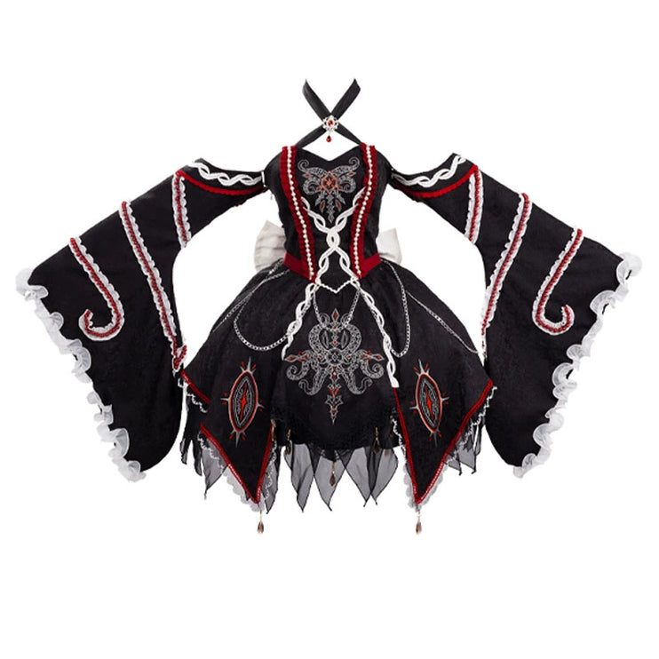 Lolita Phantom Devourer FS Full Set - Cthulhu Dark Gothic Jumper Skirt