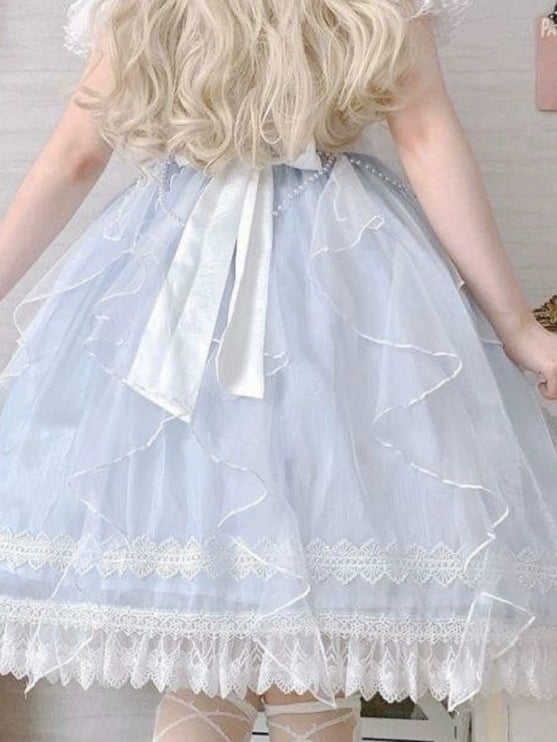 Lolita Summer Girl Short Sleeve Princess Dress Everyday Lolita Dress