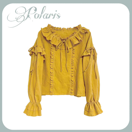 Sunflower Paradise: Cat and Sunflower JSK Lolita with a Big Skirt