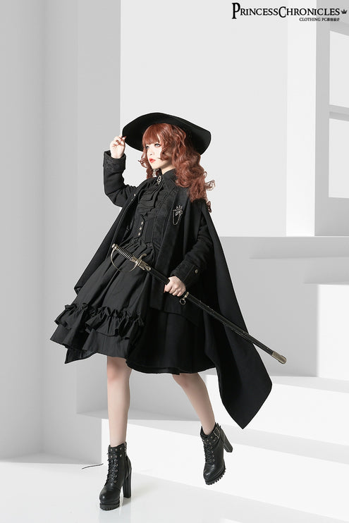 Princess Chronicles Ouji Sleeve Shirt Gothic Tailored Elegant Mutton Leg Top