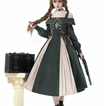 Creative Patchwork Midi A-line Swing Skirt: Unlock a Unique Fashion Code