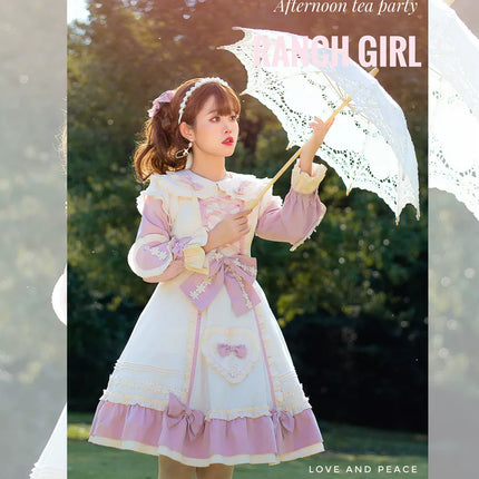 Sweet Lolita Dress: Delicate Bows, Fluffy Layers, Enchanting Princess - style Skirt