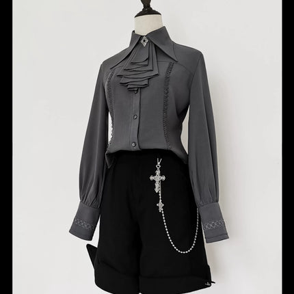 Princess Chronicles Ouji Tuxedo Vest Retro Lolita Prince Tailcoat