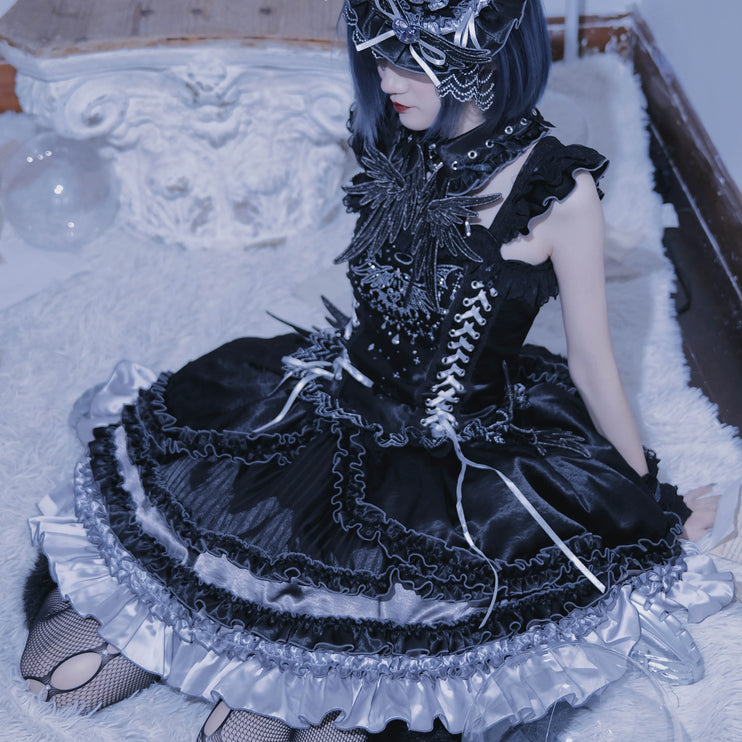 Gothic Lolita Dress: Exquisite Lace, Tiered Ruffles and Timeless Elegance