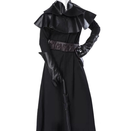 S-5XL Halloween Birdman Costume - Crow Long Beak Medieval Steampunk Plague Doctor Outfit