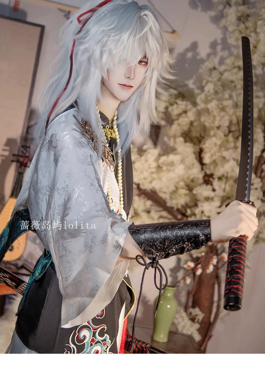 Original Chinese Style Hanfu-Inspired Ethnic Wear - Top & Pants Set