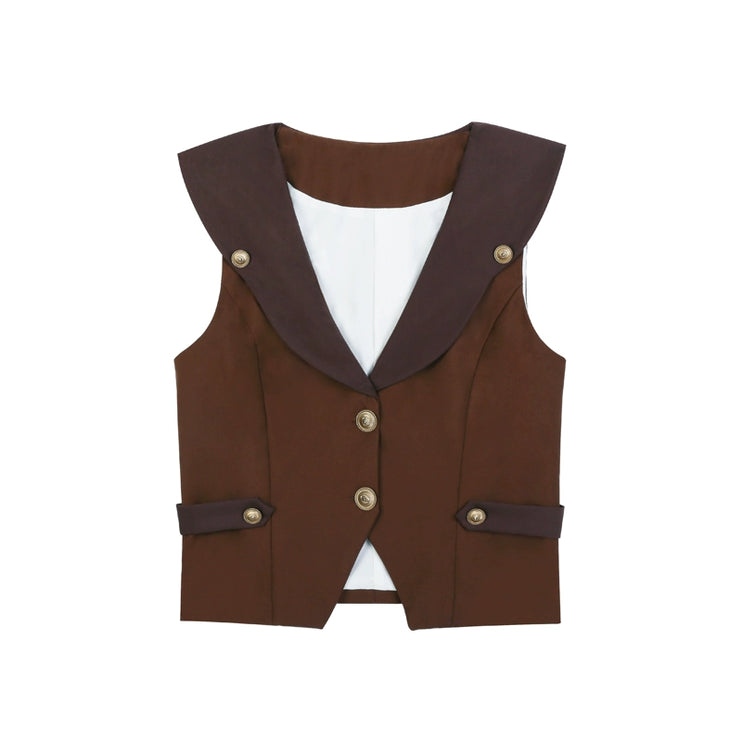 S-XL Ouji Suspenders Pants Prince Ensemble