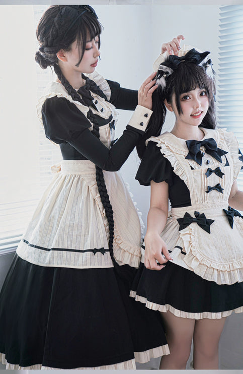 [Pre- order]Hawthorn Berry Classic Apron OP Dress Elegant Maid Lolita Dress