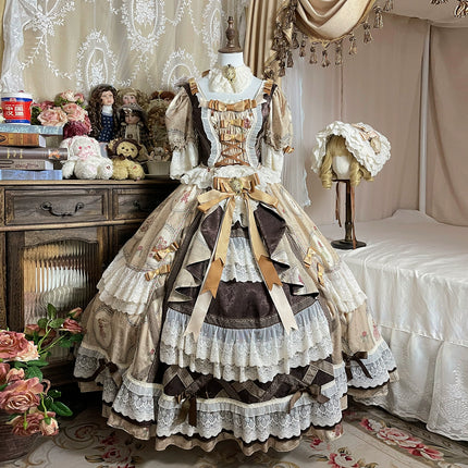 Elegant Classical Lolita dress, castle princess style Lolita dress